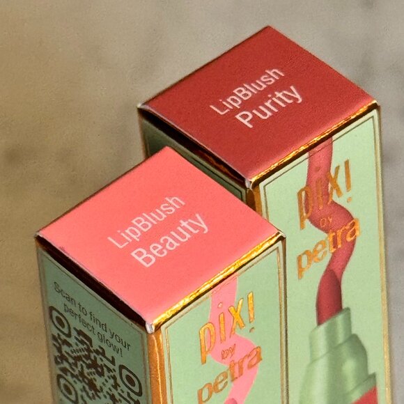 Pixi LipBlush Lip Stain Set | Purity & Beauty | NEW MAKEUP - Picture 2 of 7